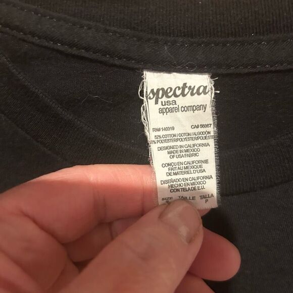 Spectra USA Apparel Company tshirt short sleeve size small - Picture 3 of 6